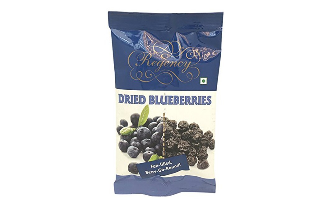 Regency Dried Blueberries    Pack  75 grams